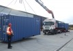 Specialist Container HIAB Heavy Lifting Transport Service