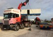 Modular Porta Cabin building moving lifting transport