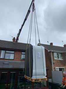 Movers of Hot Tub Movers Lifters Lifting Moving haulage Transport
