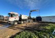 Rear Mounted Crane Rigid Lorry HIAB Hire David Stanley