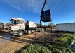 Rear Mounted Crane Rigid Lorry HIAB Hire David Stanley